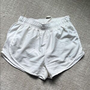 Nike Women's Athletic Shorts in White